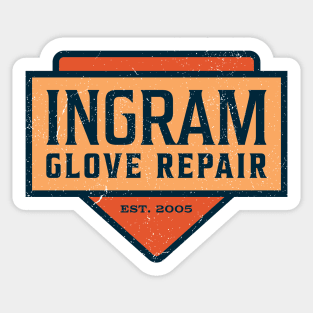 Ingram Glove Repair Sticker